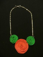 Collar círculos pequeño